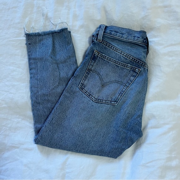Levi’s 501 skinny *have been hemmed to be more cropped* - Picture 2 of 6